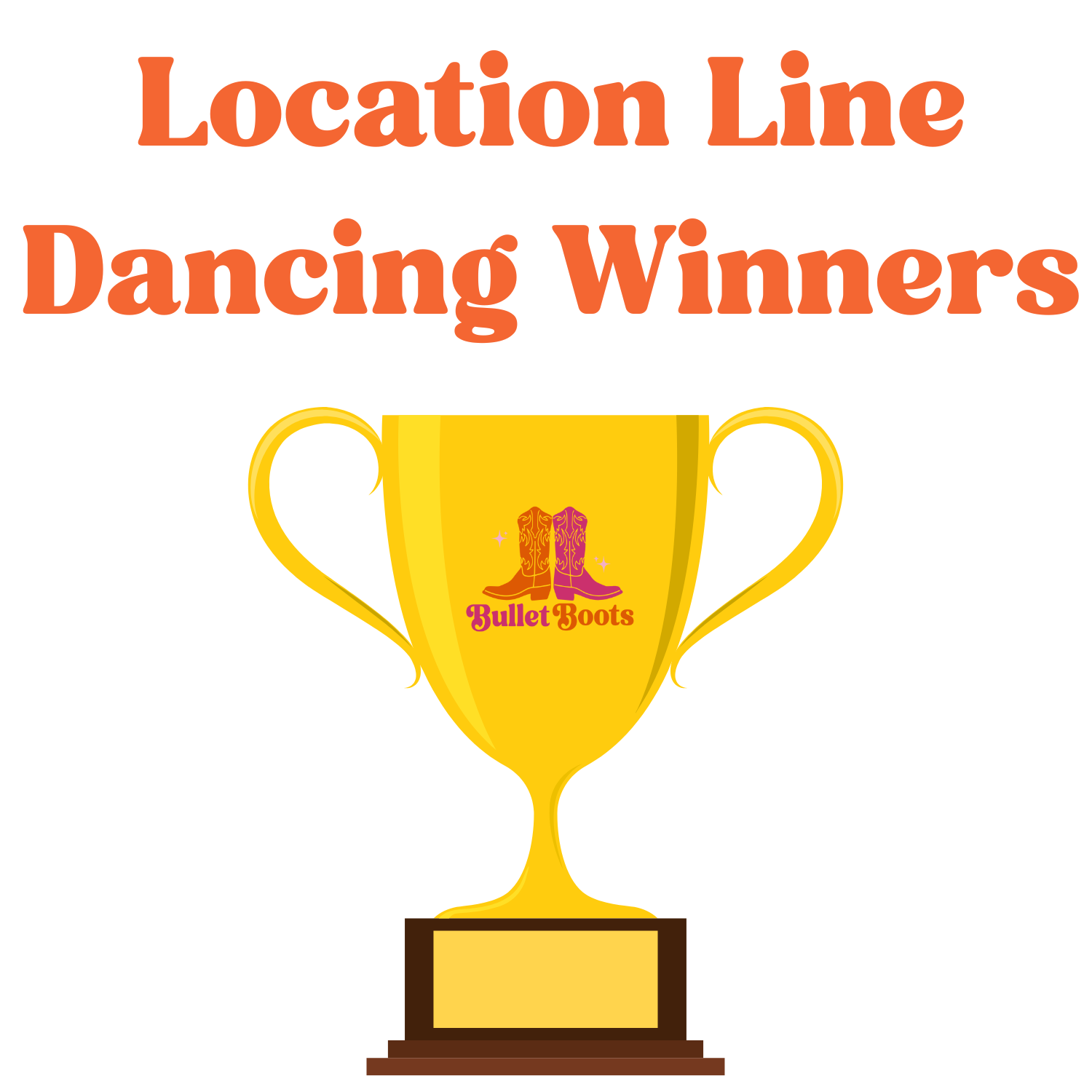 Location Line Dancing Tournament — Winner Prize Redemption!