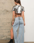 Lightwash RS Side Slit Jeans