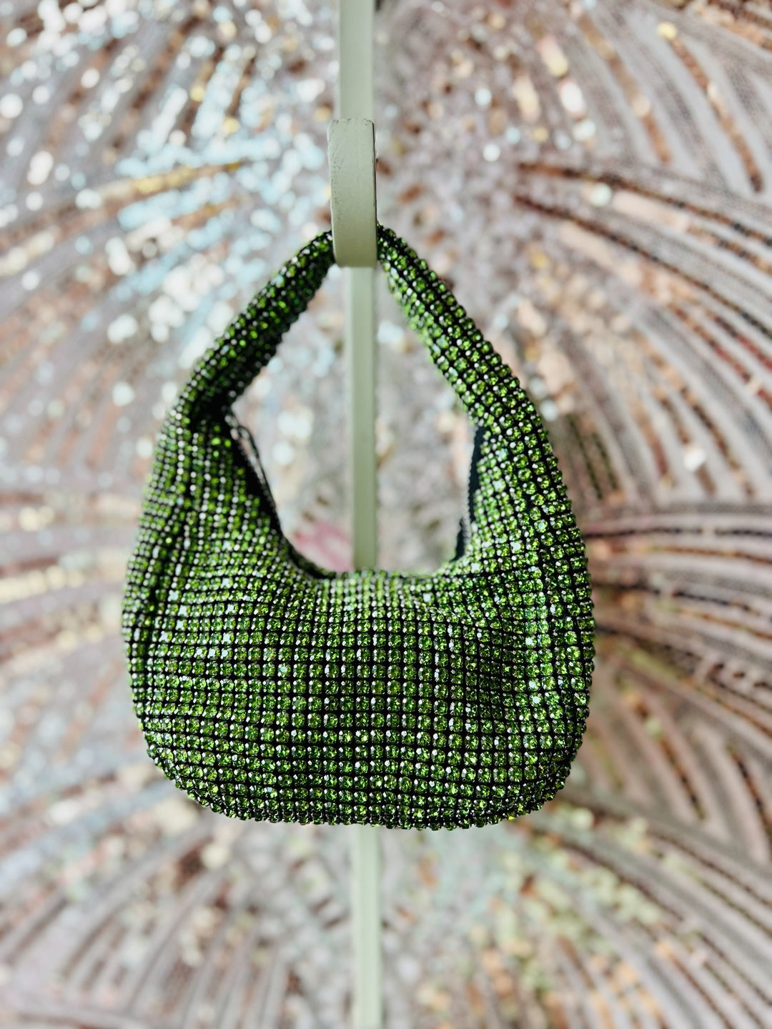 Rhinestone Mini Handle Purse