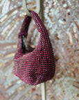 Rhinestone Mini Handle Purse