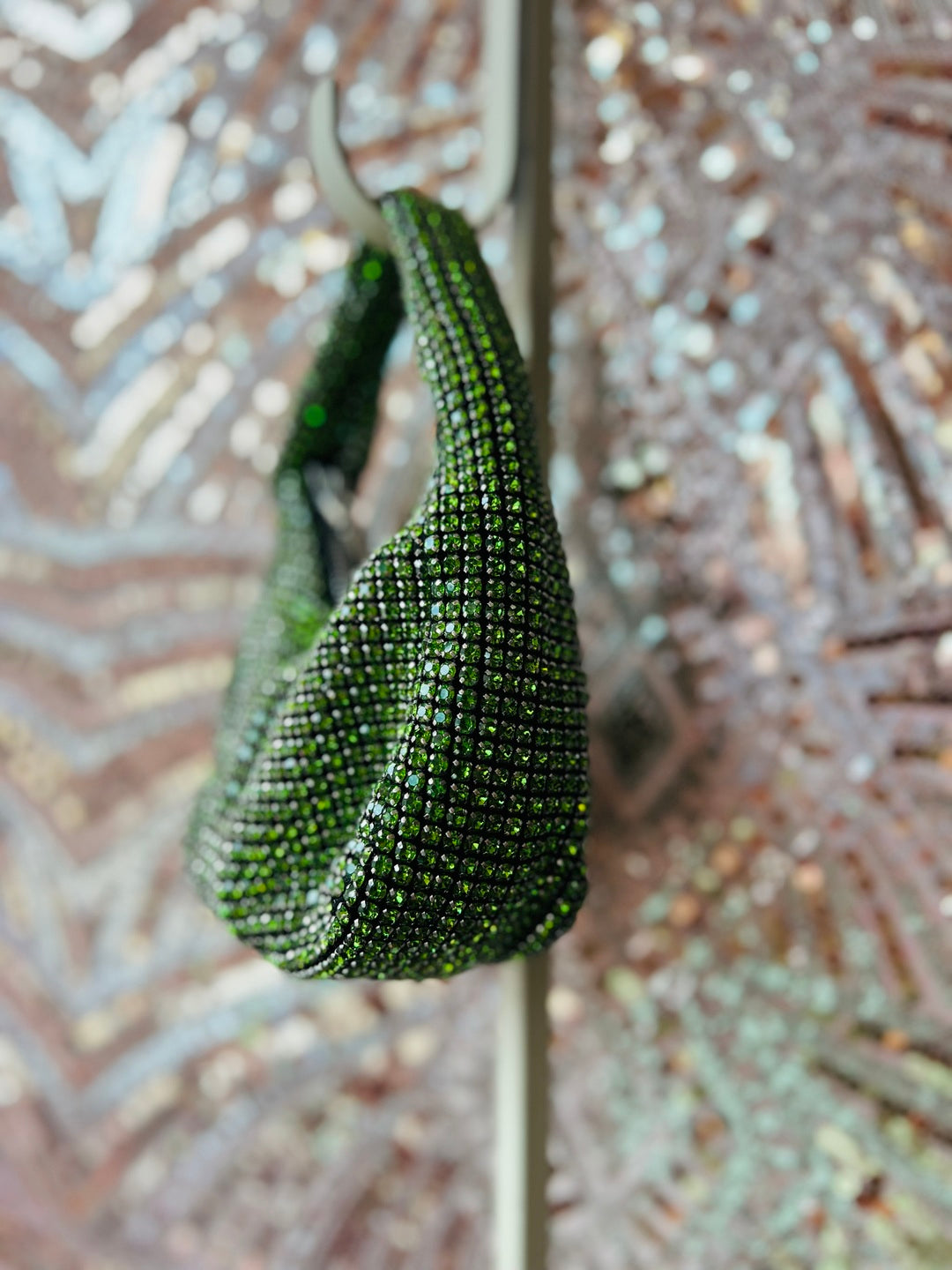 Rhinestone Mini Handle Purse