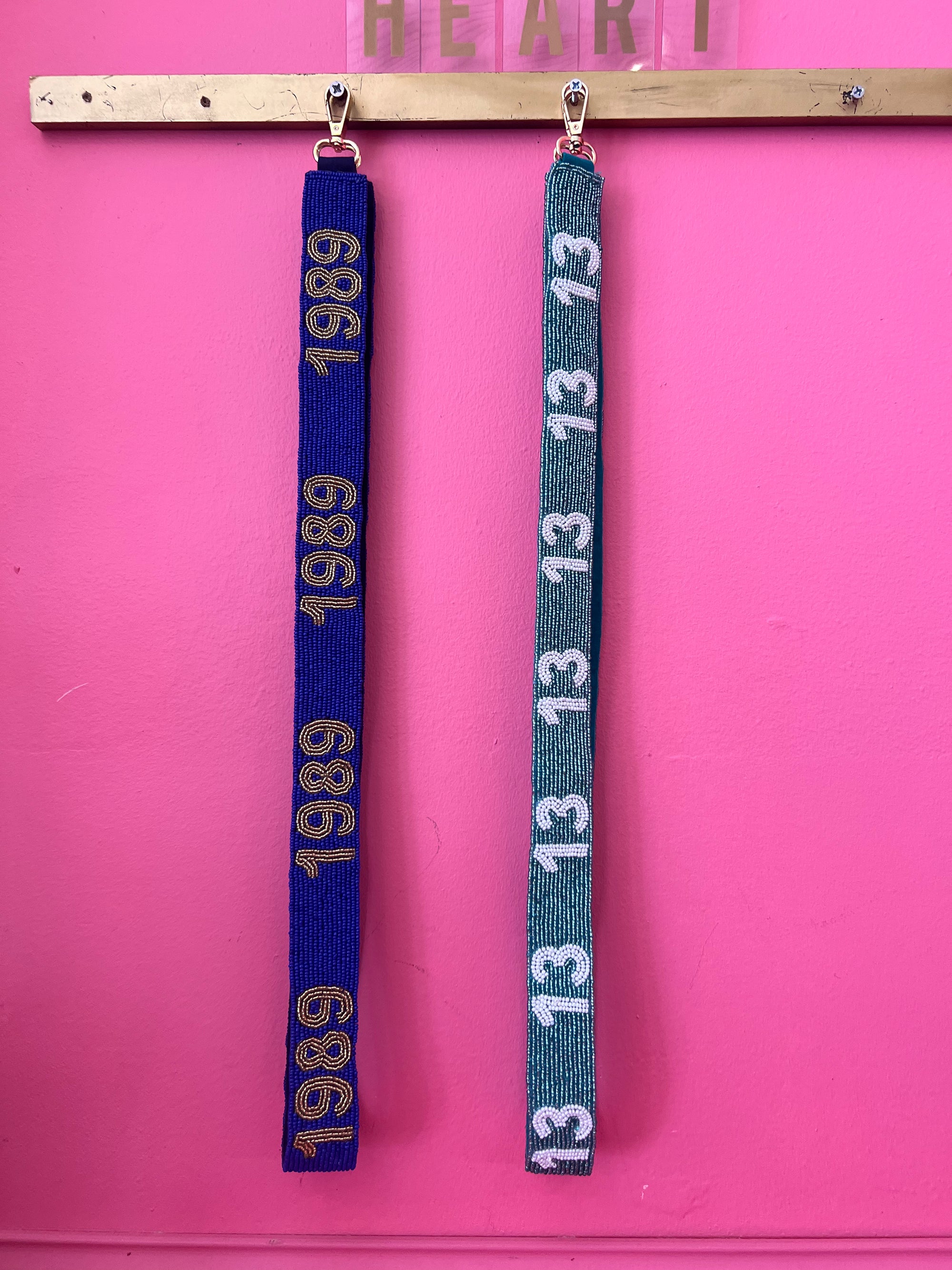 1989 Beaded Purse Strap