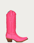 Hot Pink Leather Cowboy Boots