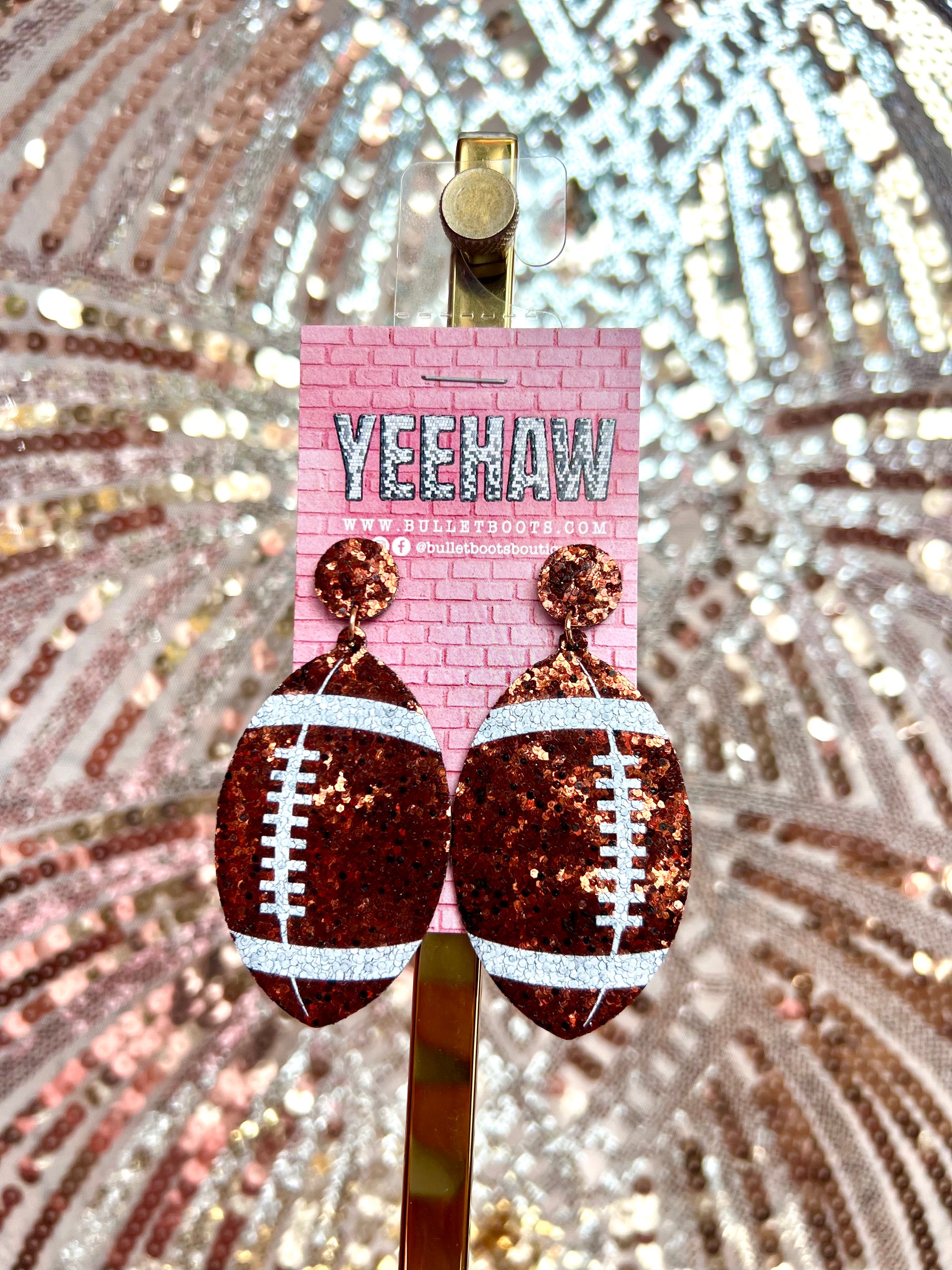 GAMEDAY Football Earrings
