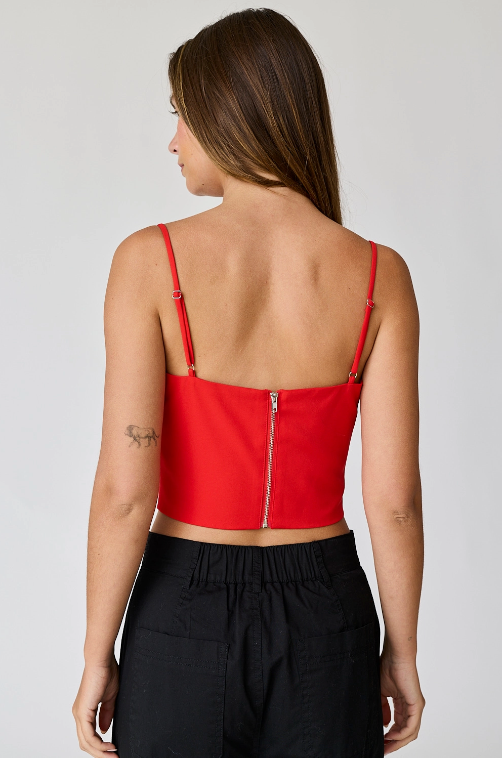 Red Bow Bustier