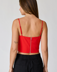 Red Bow Bustier