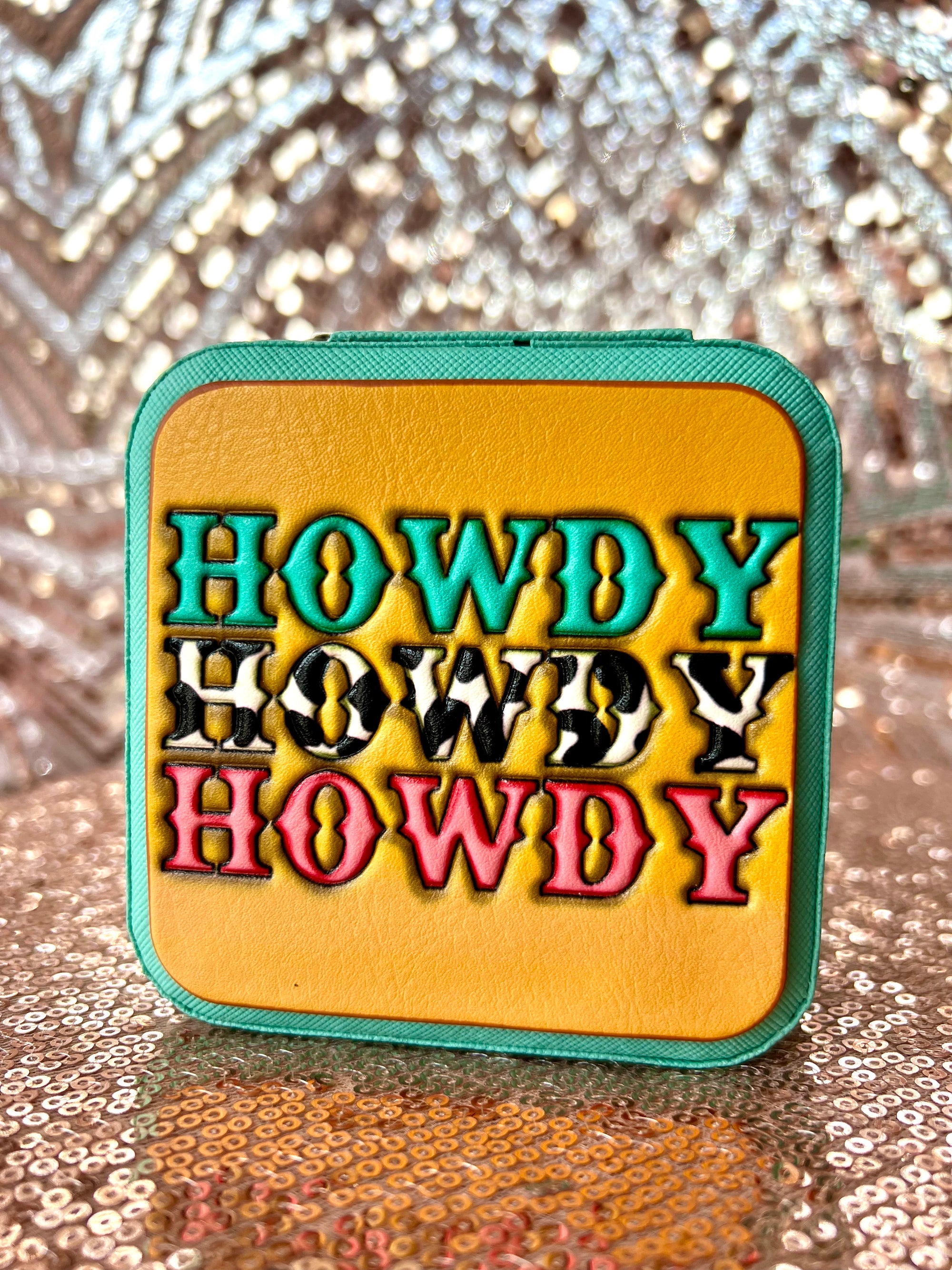 Howdy Jewelry Travel Box