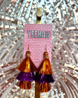 GAMEDAY Tassel Earrings