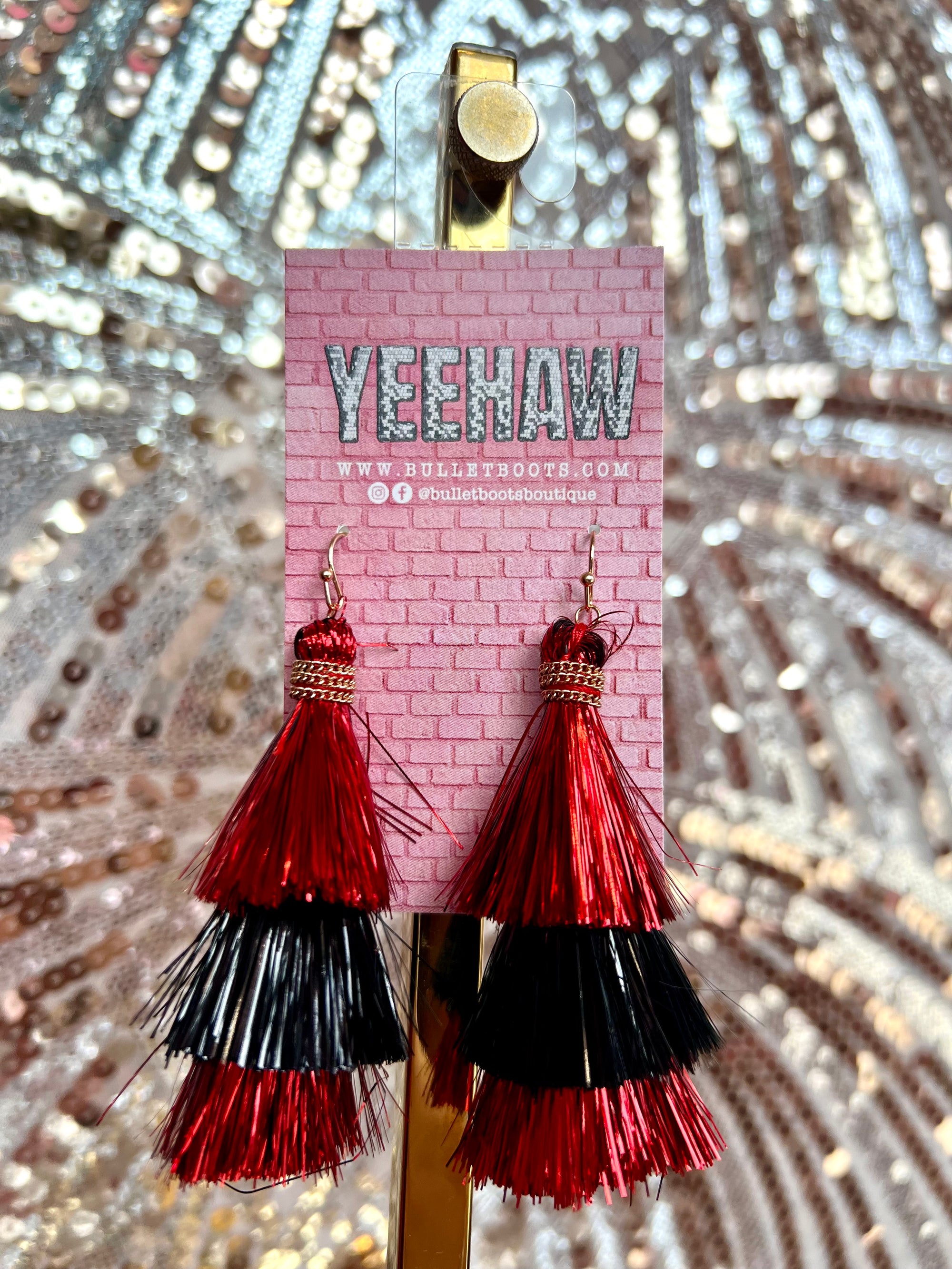 GAMEDAY Tassel Earrings
