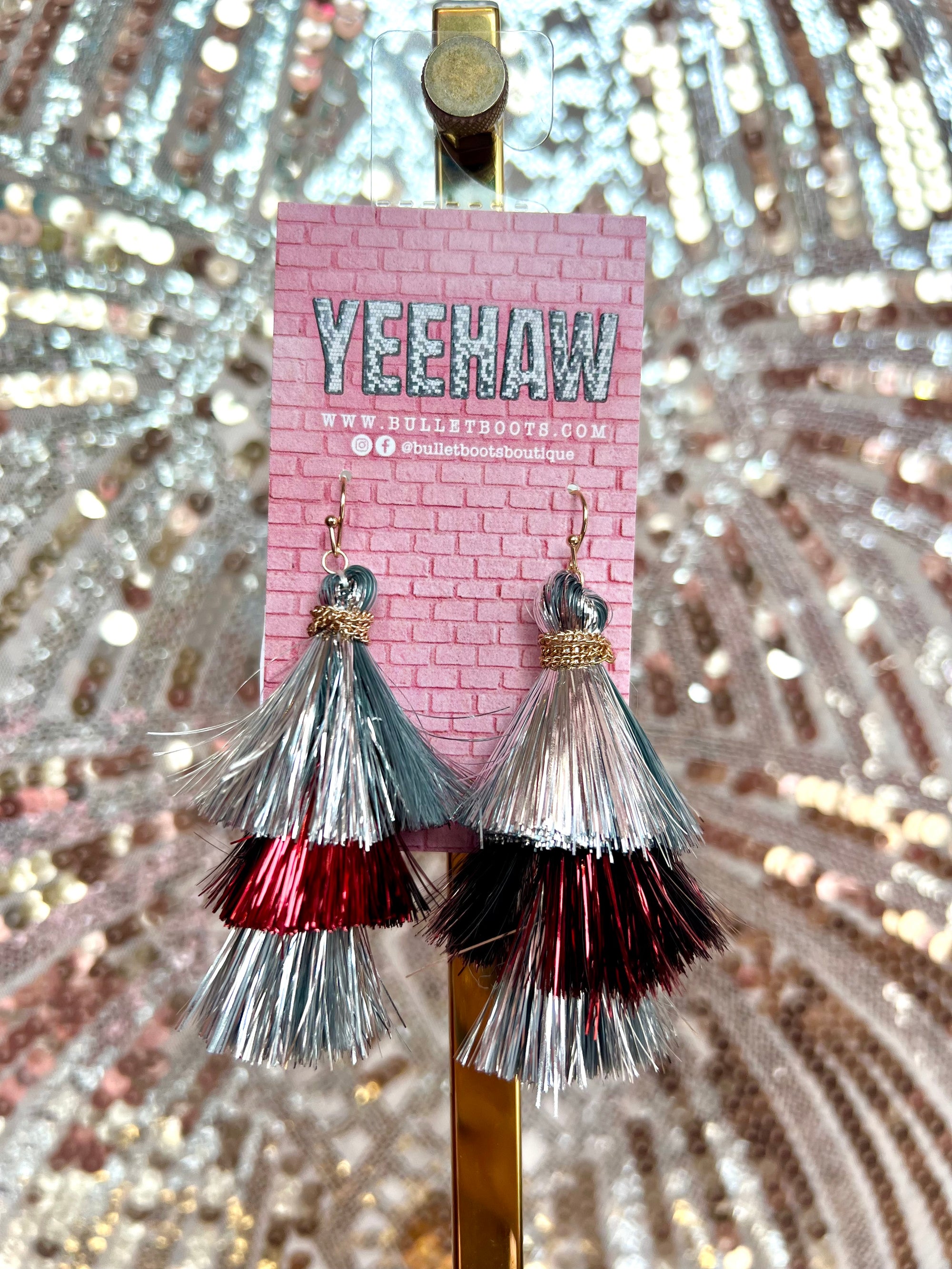 GAMEDAY Tassel Earrings