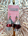 GAMEDAY Tassel Earrings