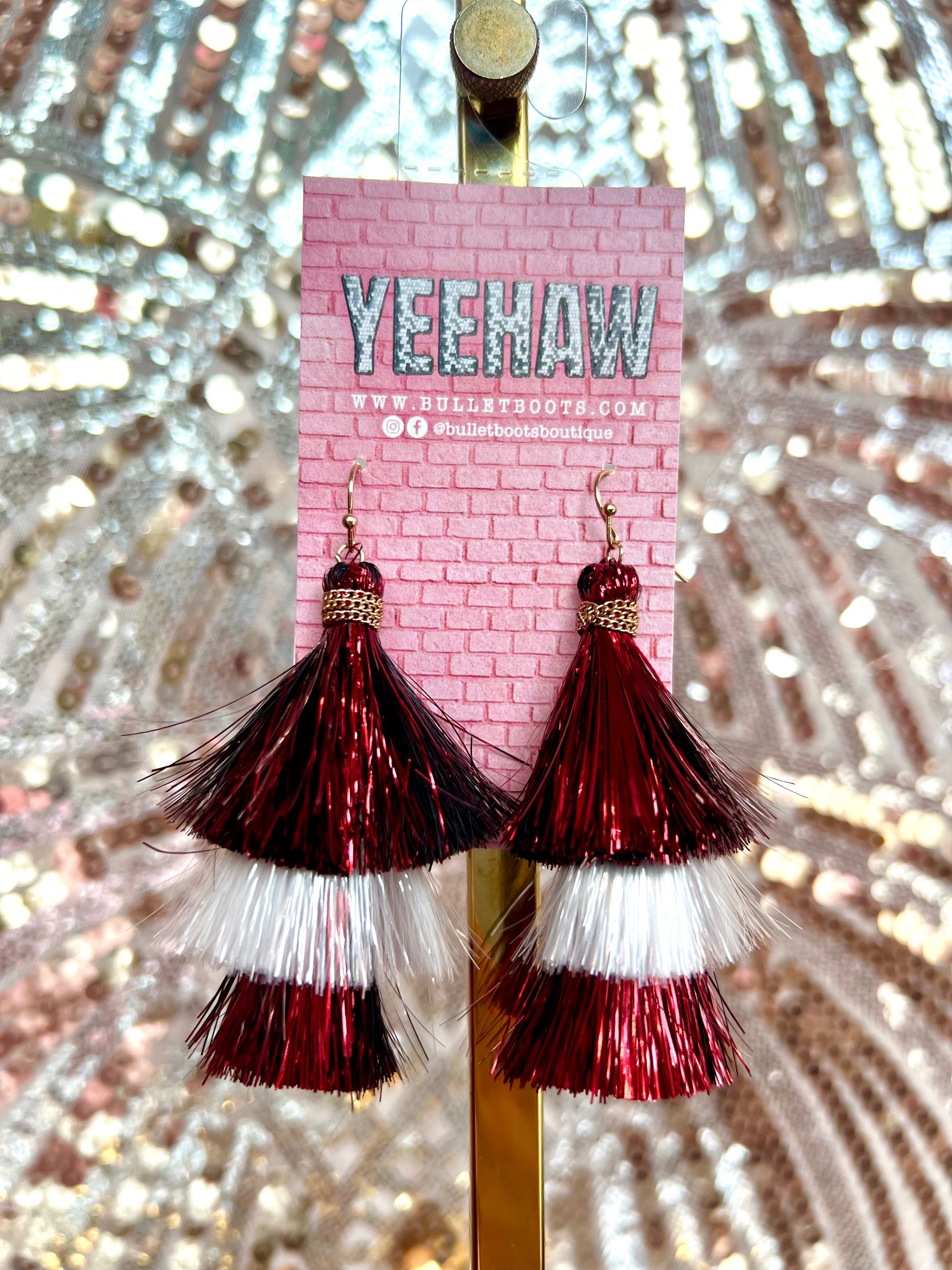 GAMEDAY Tassel Earrings