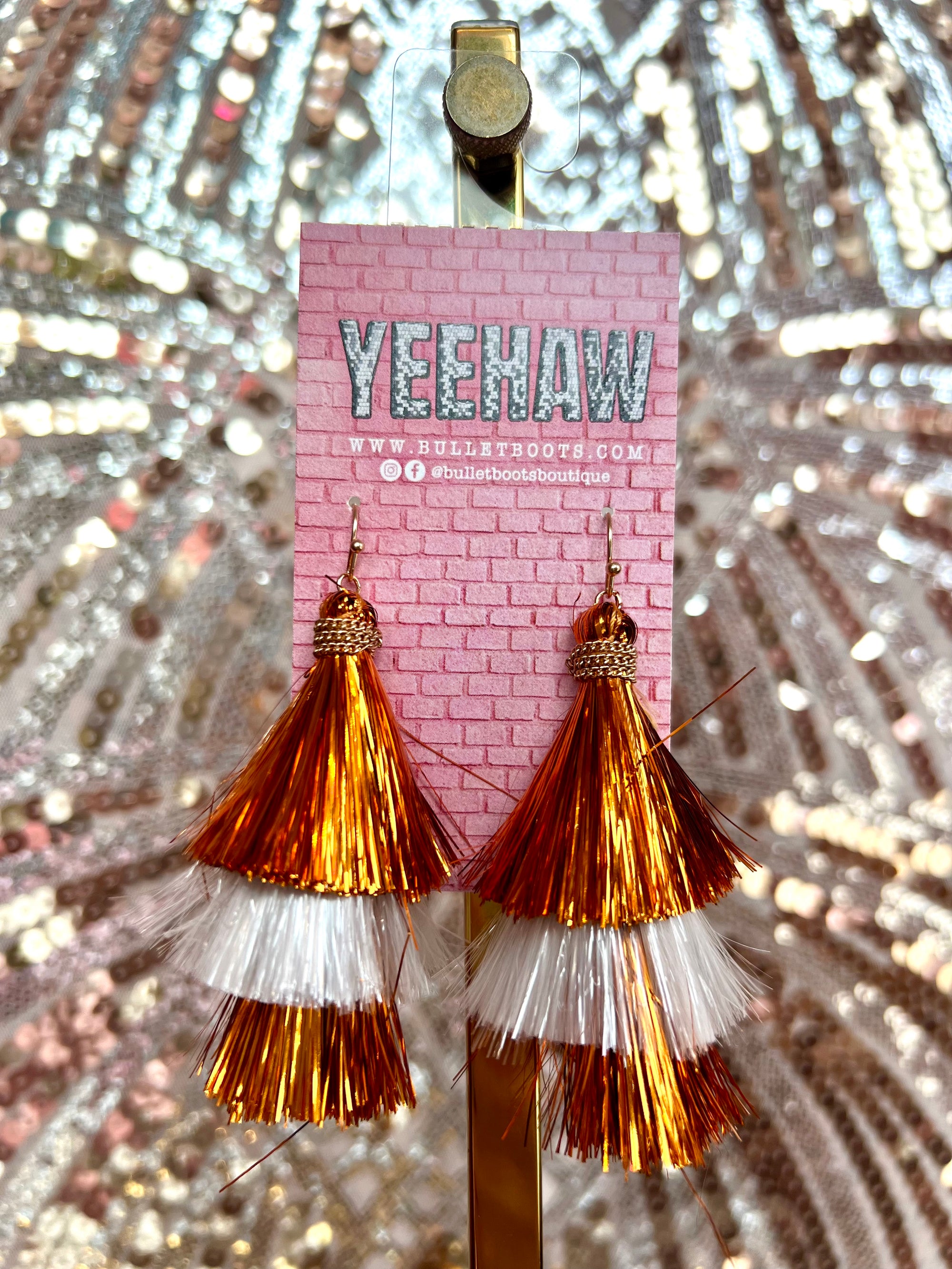 GAMEDAY Tassel Earrings