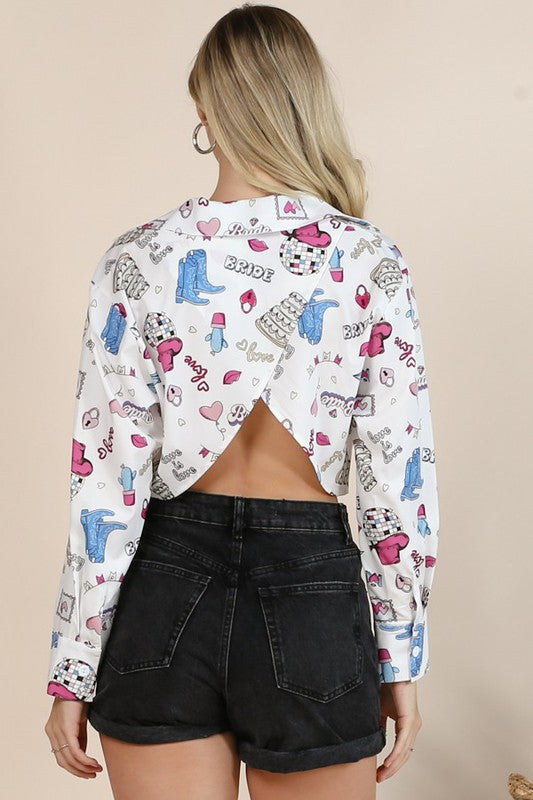 Bridal Cowgirl Blouse