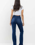 Heart Shape Dark Denim Jeans
