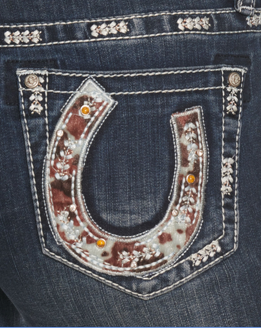 Horseshoe Pocket Bootcut Jeans