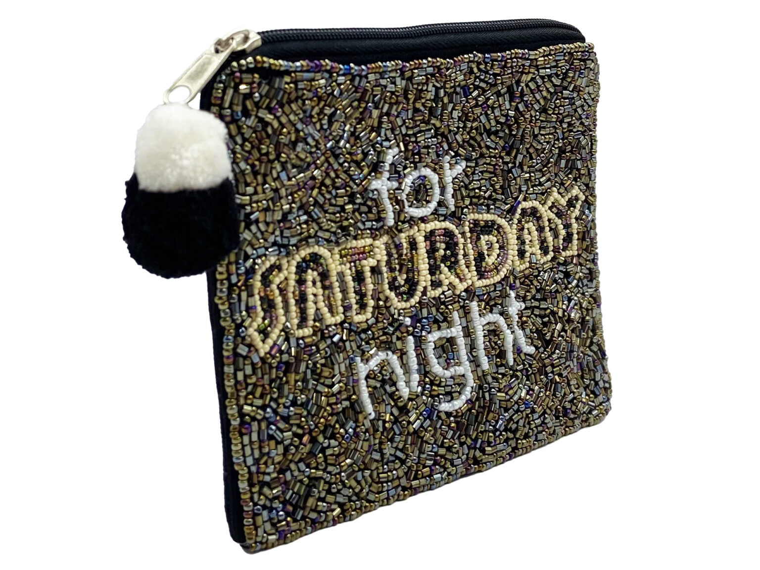 Saturday Night Beaded Pouch