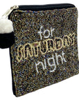 Saturday Night Beaded Pouch