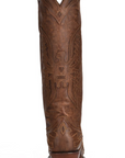 Ladies Brown Eagle Vintage Snip Toe Boots