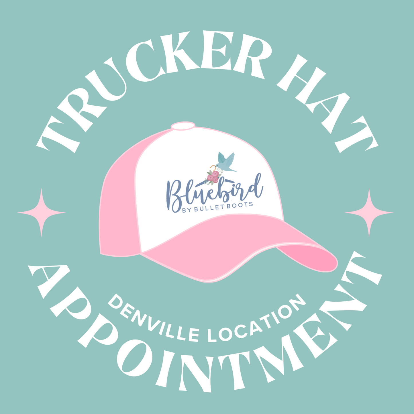 Custom Trucker Hat Appointment at Denville (Deposit Only)