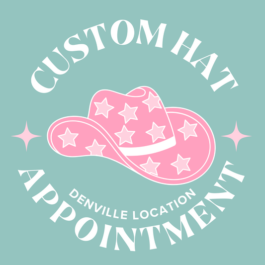 Custom Hat Appointment at Denville (Deposit Only)