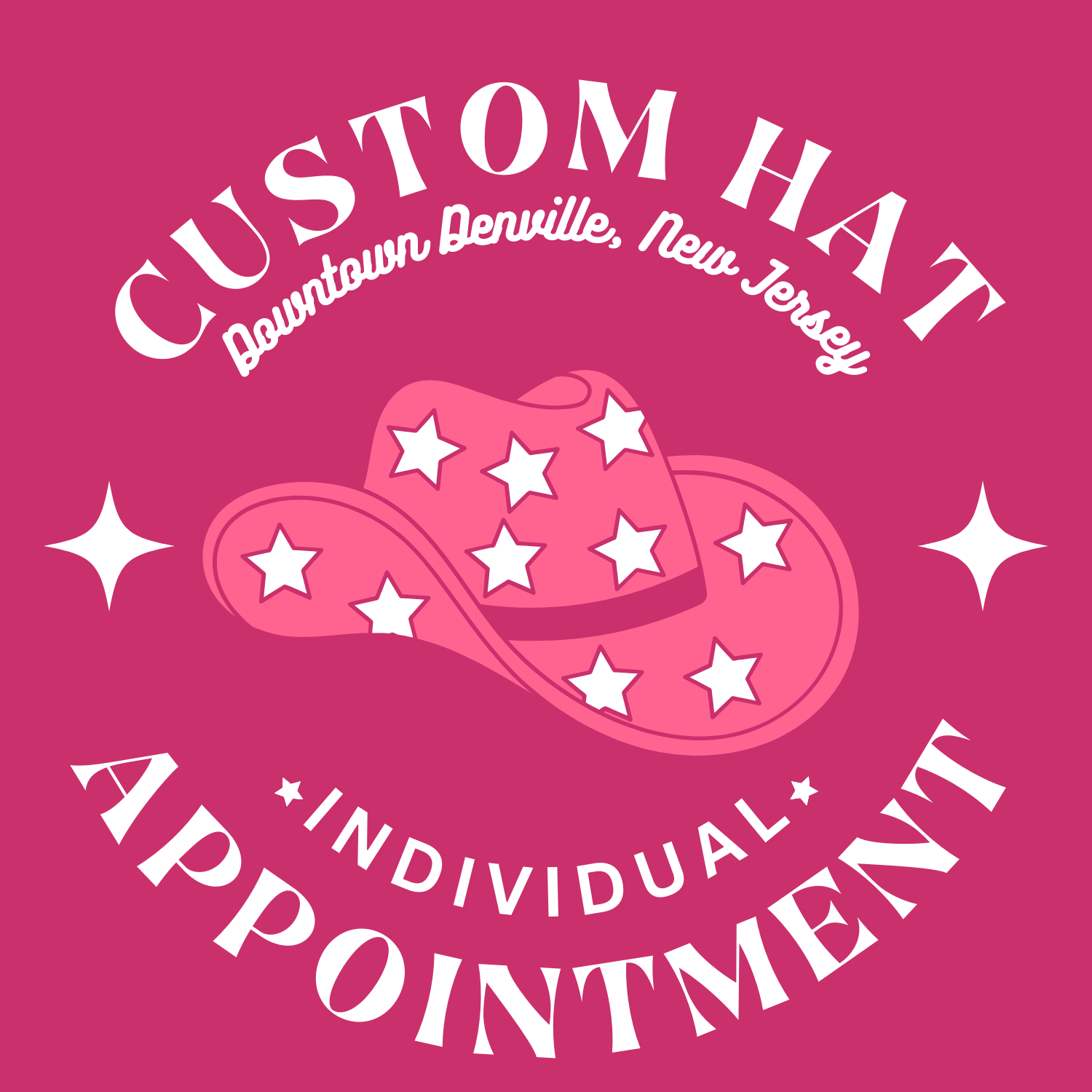 Individual Custom Hat Appointment (deposit)