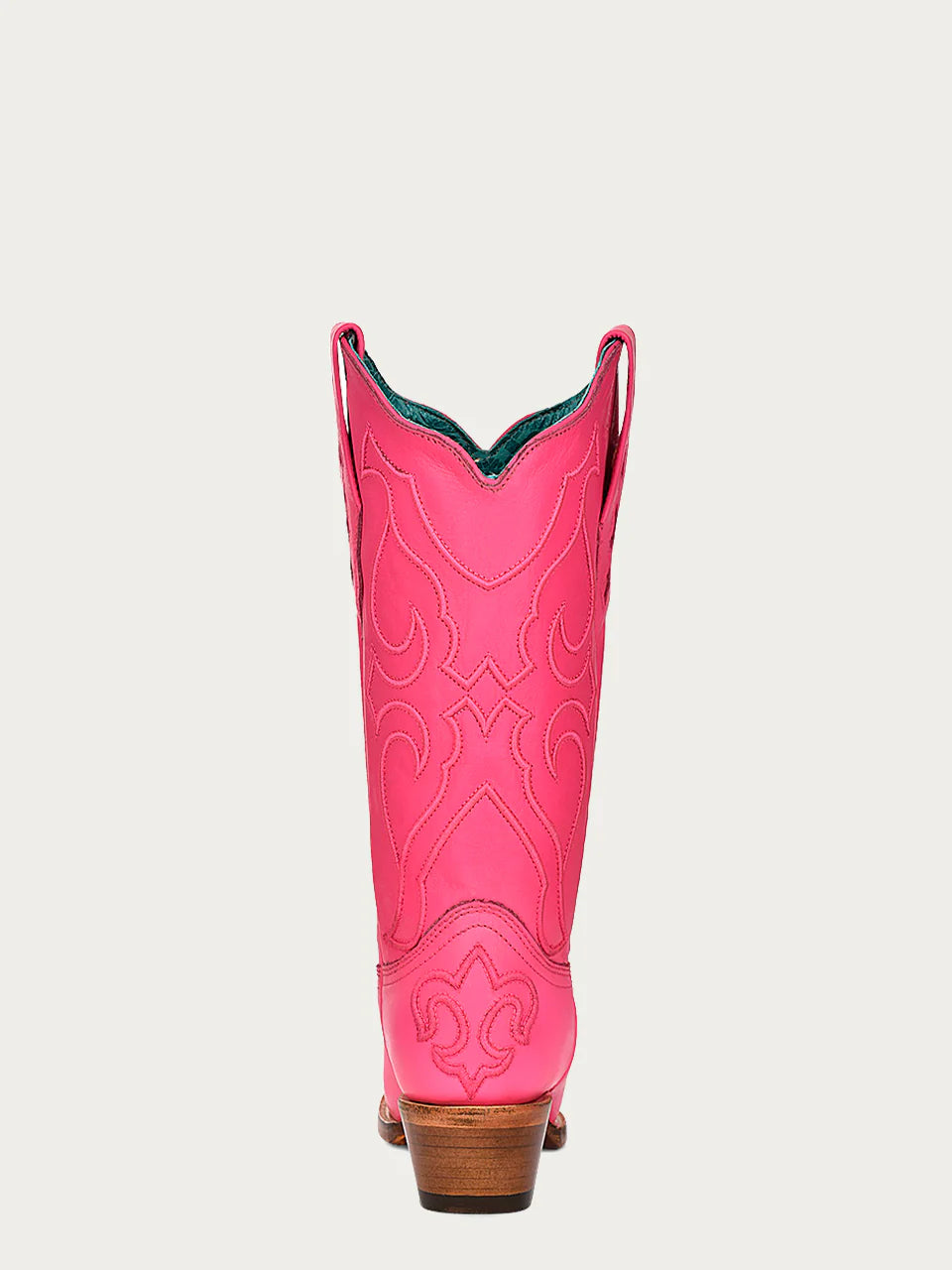Hot Pink Leather Cowboy Boots