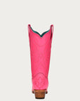 Hot Pink Leather Cowboy Boots
