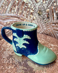 Drink Up & Giddy Up Boot Mug