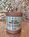 Rodeo Glitter Candle